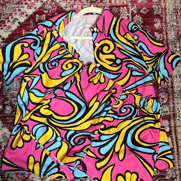 Pink & Blue Two Piece Set- Never Worn. - Picture 2 of 3